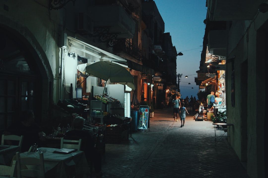 Greece street market local life